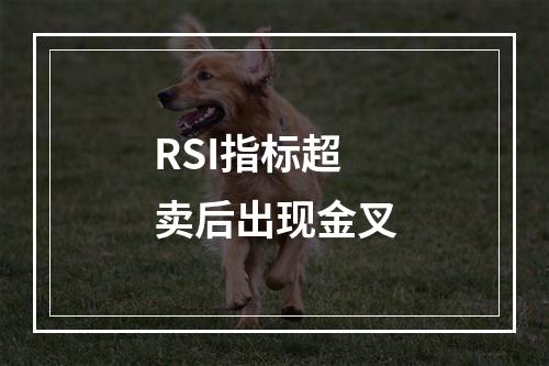 RSI指标超卖后出现金叉