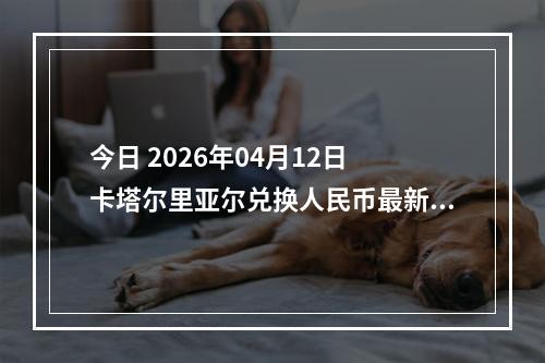 今日 2026年04月12日 卡塔尔里亚尔兑换人民币最新汇率行情