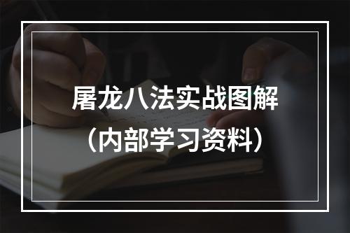 屠龙八法实战图解（内部学习资料）