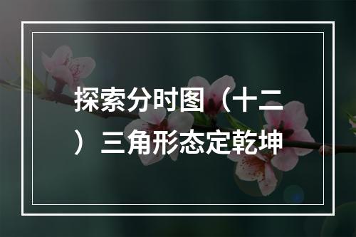 探索分时图（十二）三角形态定乾坤