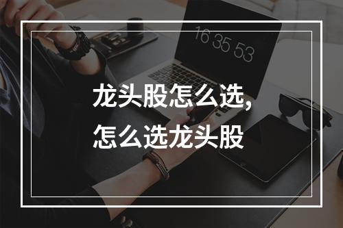 龙头股怎么选,怎么选龙头股