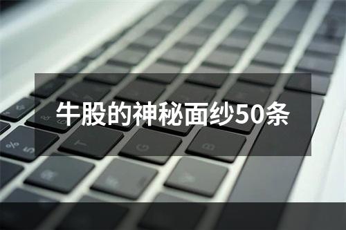 牛股的神秘面纱50条