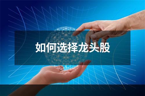 如何选择龙头股