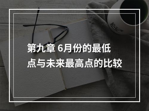 第九章 6月份的最低点与未来最高点的比较