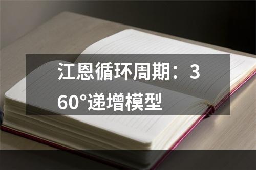 江恩循环周期：360°递增模型
