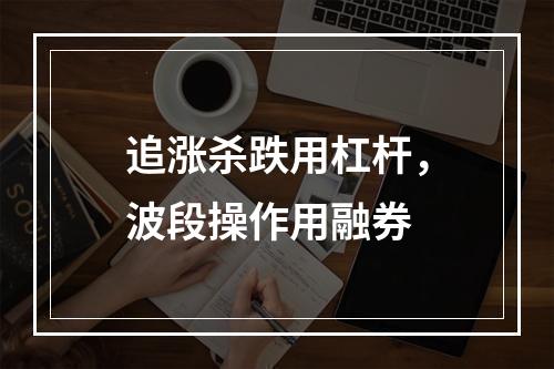 追涨杀跌用杠杆，波段操作用融券