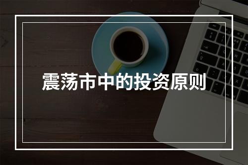 震荡市中的投资原则