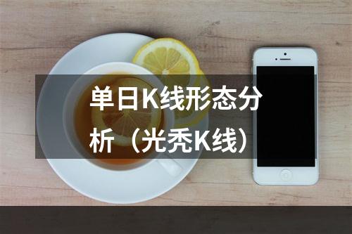单日K线形态分析（光秃K线）