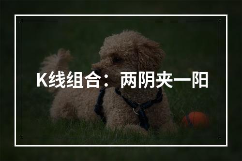 K线组合：两阴夹一阳