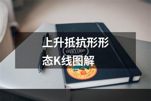 上升抵抗形形态K线图解
