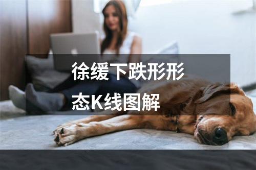 徐缓下跌形形态K线图解