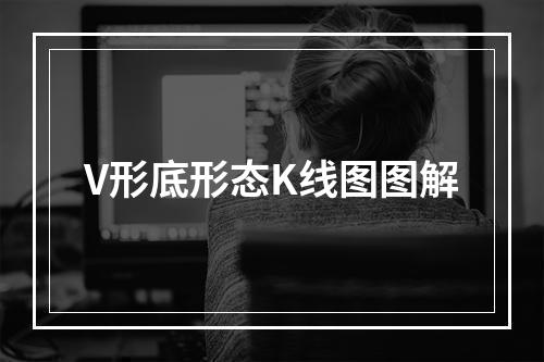 V形底形态K线图图解