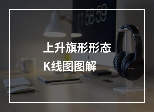 上升旗形形态K线图图解