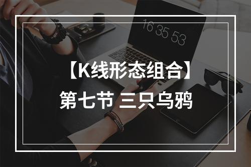 【K线形态组合】第七节 三只乌鸦